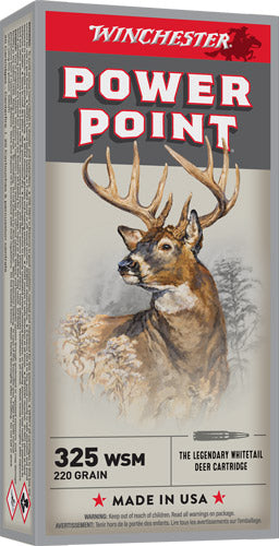 Winchester .325 WSM Super X Power-Point 220 Grain 20/Box