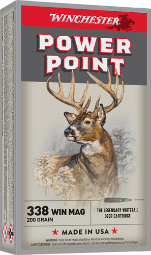 Winchester .338 Winchester Magnum Super X Power-Point 200 Grain 20/Box
