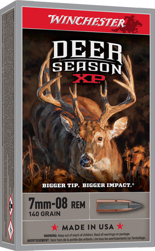 Winchester 7mm-08 Remington Deer Season XP Extreme Point 140 Grain 20/Box
