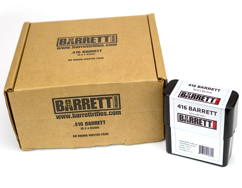 Barrett Firearms .416 Barrett Match Grade MTAC 452 Grain 80/Box