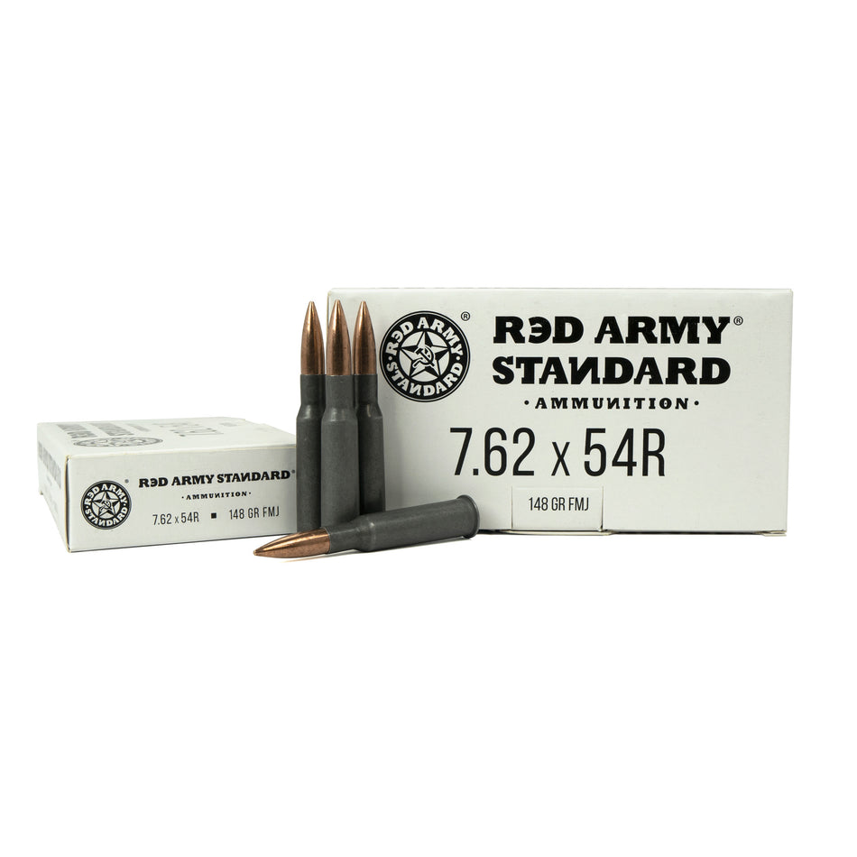 Century Arms 7.62x54mmR Red Army Standard Full Metal Jacket 148 Grain 20/Box