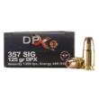 Cor-Bon .357 Sig DPX Jacketed Hollow Point 125 Grain 20/Box