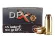 Cor-Bon .45 ACP/Auto DPX +P Jacketed Hollow Point 185 Grain 20/Box