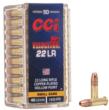 CCI Velocitor HP Rimfire Ammunition .22 LR 40 gr CPHP 1435 fps 5000/ct Case (100-50/ct Boxes)