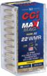 CCI .22 Magnum / WMR Maxi-Mag Segmented Hollow Point 46 Grain 50/Box