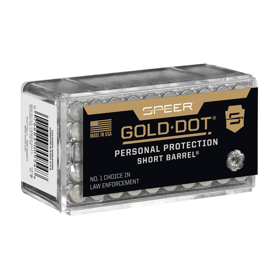 Speer .22 Magnum / WMR Gold Dot Short Barrel Hollow Point 40 Grain 50/Box