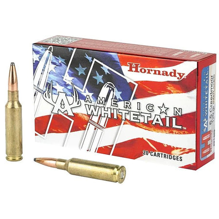 Hornady American Whitetail 6.5 Creedmoor 129 gr InterLock Spire 20 Per Box – 200/Case Point
