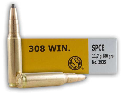 Sellier and Bellot .300 Winchester Mag  Soft Point Cut Through Edge 180 Grain 20/Box