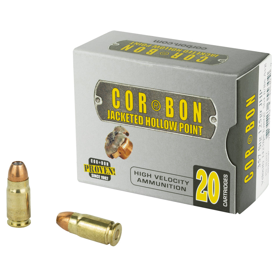Cor-Bon .357 Sig Self Defense Jacketed Hollow Point 125 Grain 20/Box