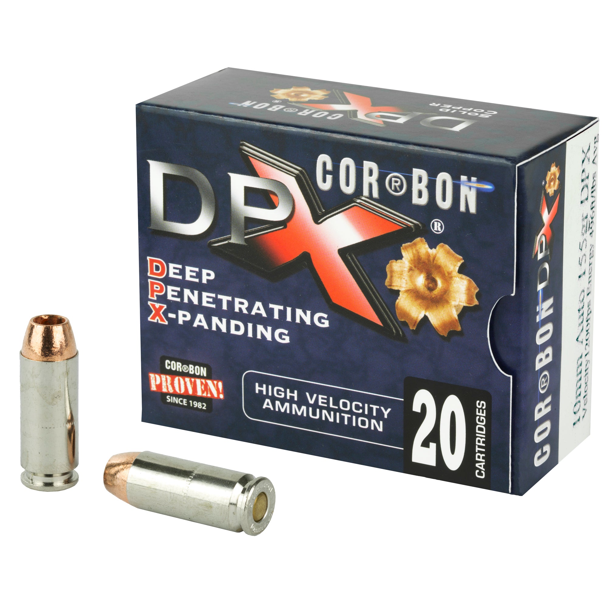 Cor-Bon 10mm Auto Deep Penetrating X bullet XPB Hollow Point 155 Grain 20/Box