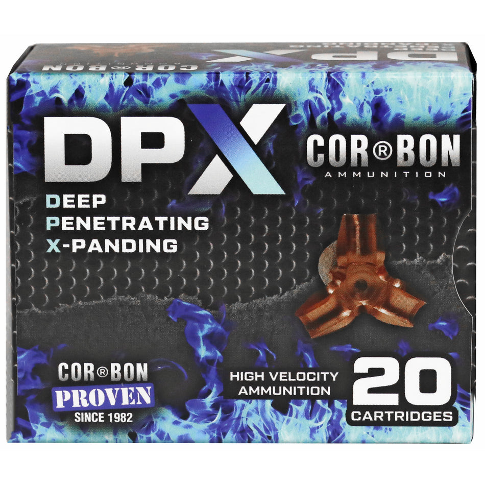 Cor-Bon .45 Long Colt Deep Penetrating X bullet +P XPB Hollow Point 225 Grain 20/Box