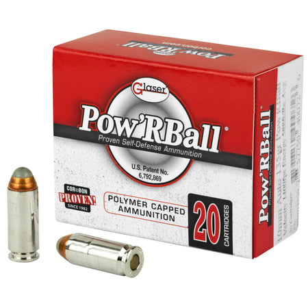 Cor-Bon 10mm Auto Glaser Pow'rBall Jacketed Hollow Point 135 Grain 20/Box