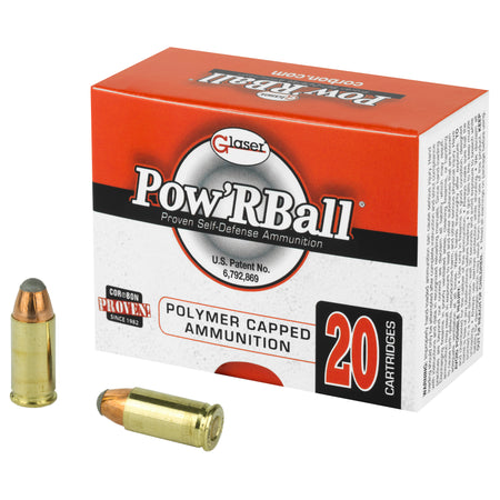 Cor-Bon .32 ACP Glaser Pow'rBall Jacketed Hollow Point 55 Grain 20/Box