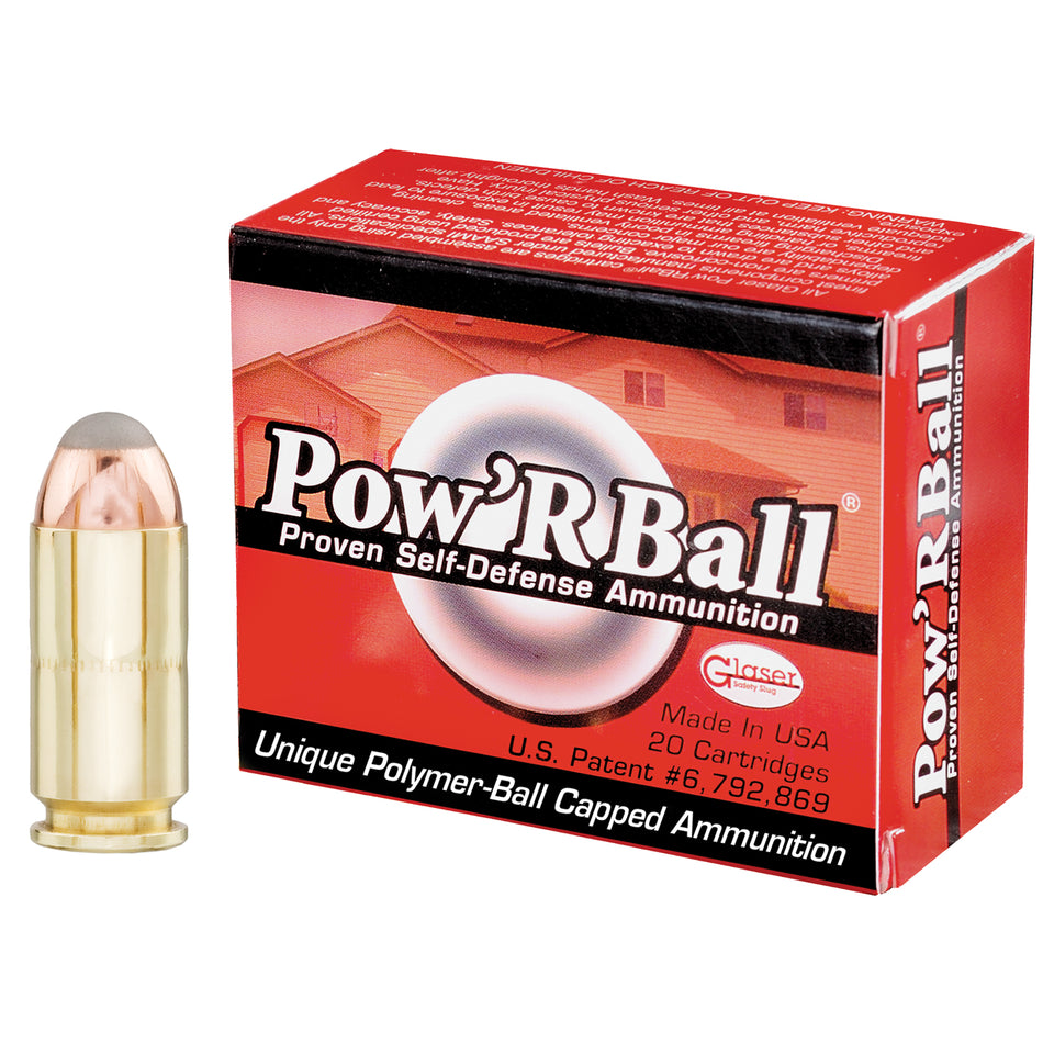 Cor-Bon .40 S&W Glaser Pow'rBall Jacketed Hollow Point 135 Grain 20/Box