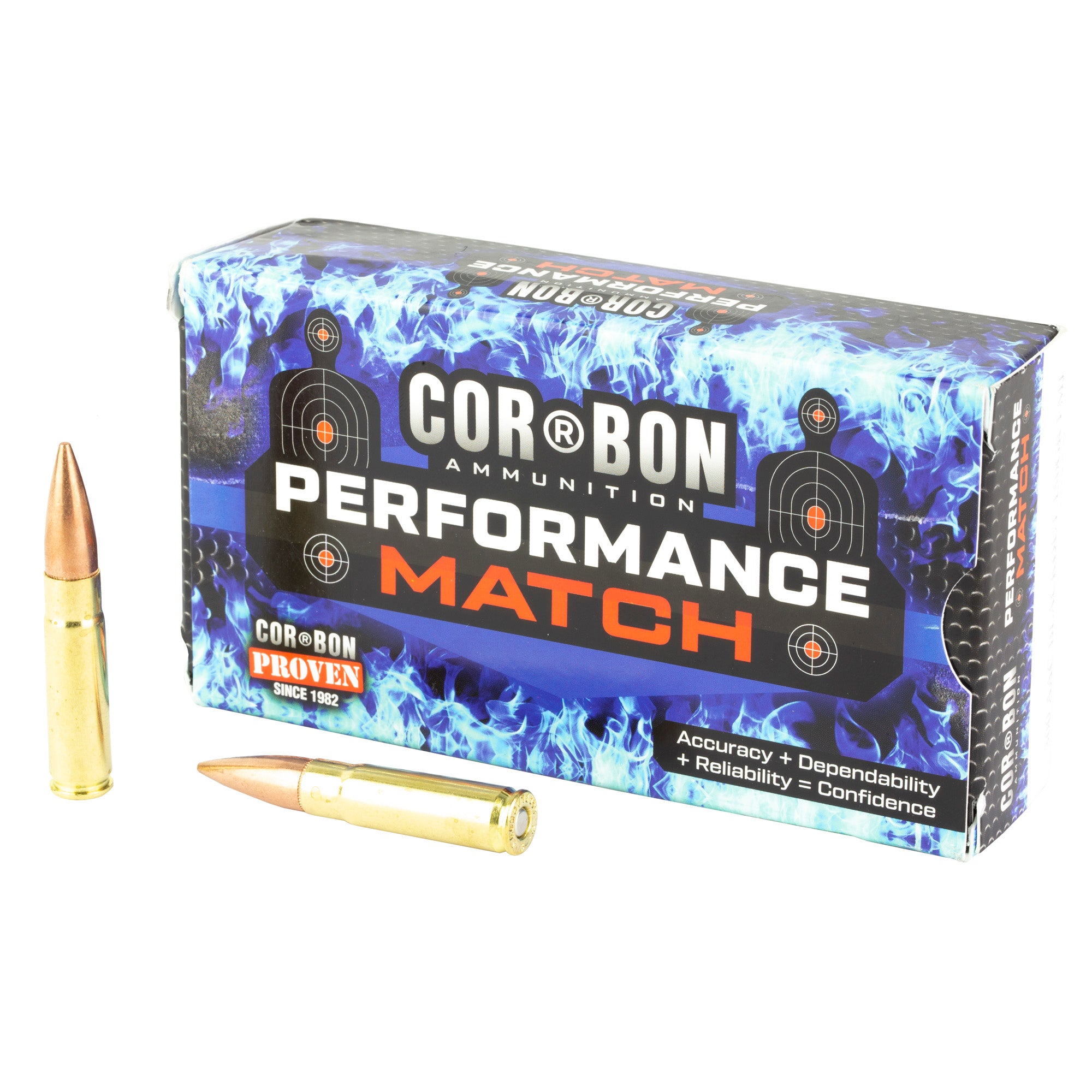 Cor-Bon .300 AAC Blackout Performance Match Full Metal Jacket 150 Grain 20/Box