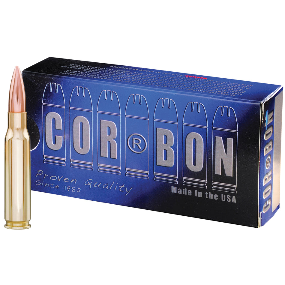 Cor-Bon .308 Win / 7.62x51mm Performance Match Subsonic Full Metal Jacket 185 Grain 20/Box