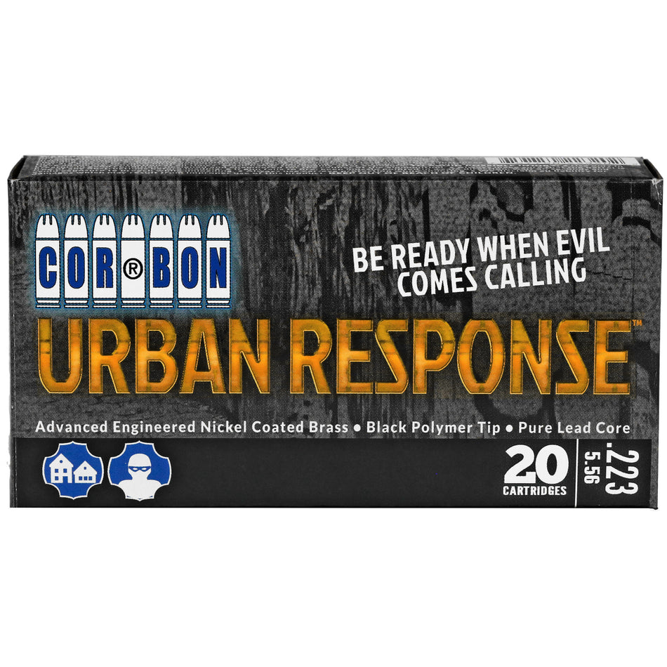 Cor-Bon .223 Remington Urban Response Jacketed Hollow Point 55 Grain 20/Box