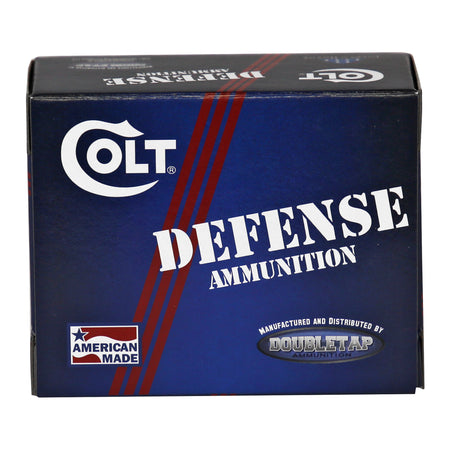 DoubleTap 10mm Auto Colt Defense Jacketed Hollow Point 180 Grain 20/Box