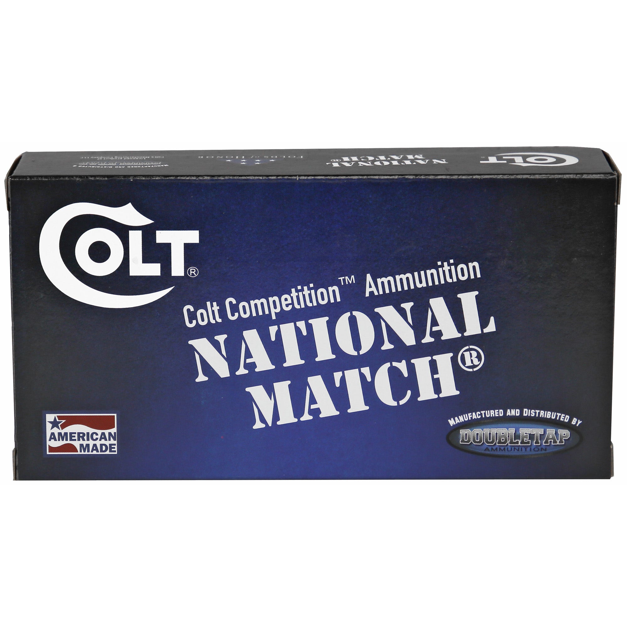 DoubleTap 10mm Auto Colt National Match Full Metal Jacket 180 Grain 50/Box