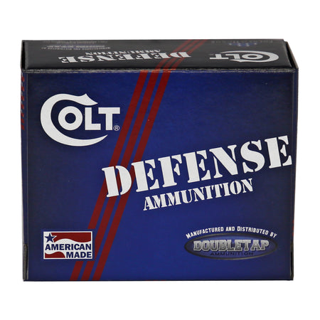 DoubleTap 9mm Luger / Parabellum Colt Defense Jacketed Hollow Point 124 Grain 20/Box