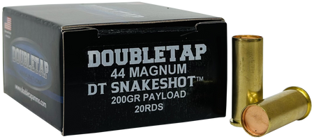 DoubleTap .44 Magnum Snake Shot Hardcast Solid 200 Grain 20/Box