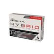 Migra Hybrid Turkey HD Tungsten/Nickel Plated Lead Stack Shotshells 20ga 3" 1-1/2oz 1100 fps #5 & #9 5/ct