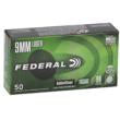 Federal BallistiClean Handgun Ammunition 9mm Luger 98gr LF Frangible 1240 fps 50/ct