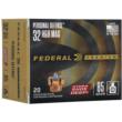 Federal Hydra-Shok Deep Handgun Ammunition .32 H&R 85 gr JHP 1025 fps 20/ct