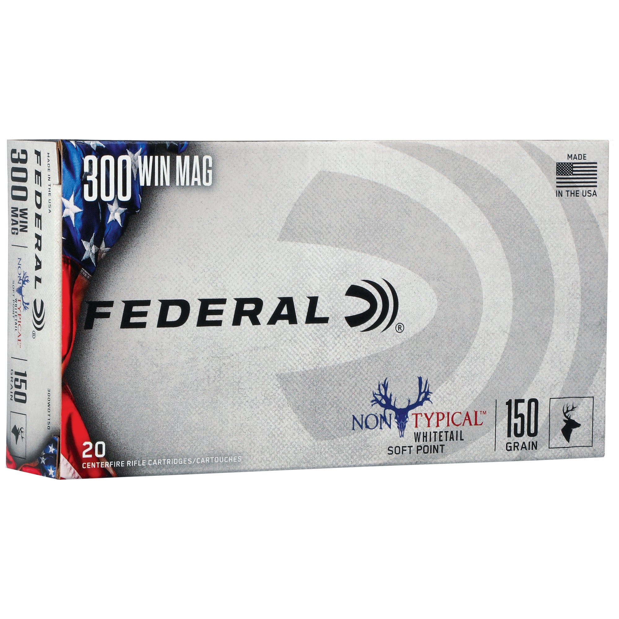 Federal .300 Winchester Mag Non-Typical Soft Point 150 Grain 20/Box