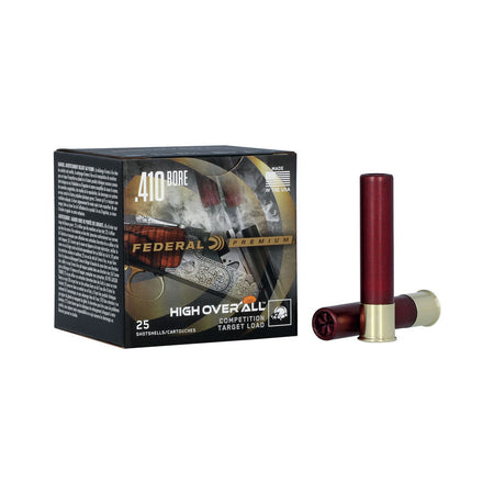 Federal .410 Bore Premium High Over All #9 1/2 oz 2.5 in 25/Box [Item 6156]