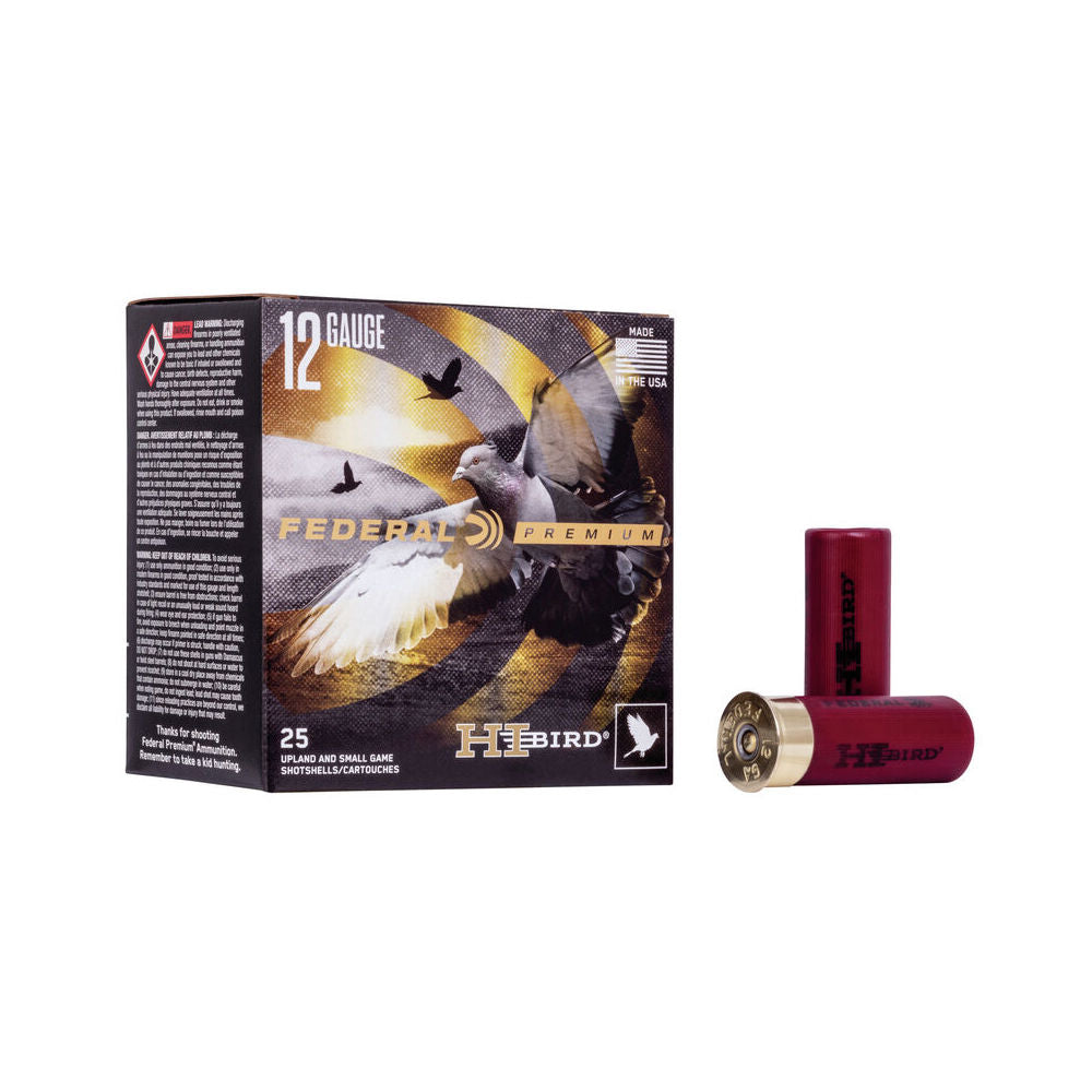 Federal 12 Gauge Premium Hi-Bird #7.5 1-1/8 oz 2.75 in 25/Box