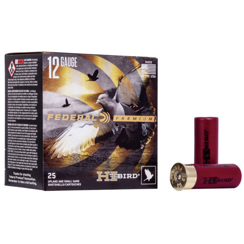 Federal 12 Gauge Premium Hi-Bird #8 1-1/8 oz 2.75 in 25/Box