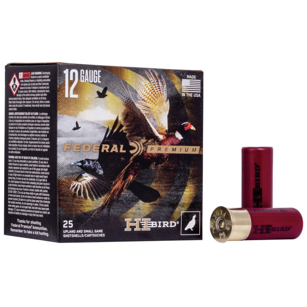 Federal 12 Gauge Premium Hi-Bird #6 1-1/4 oz 2.75 in 25/Box