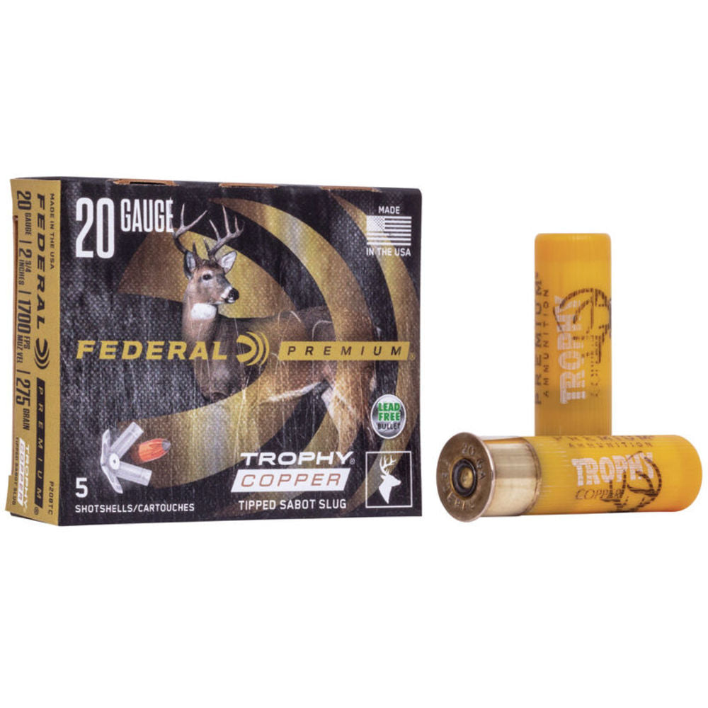Federal 20 Gauge Freight Train Sabot Slug Slug 5/8 oz 2.75 in 5/Box