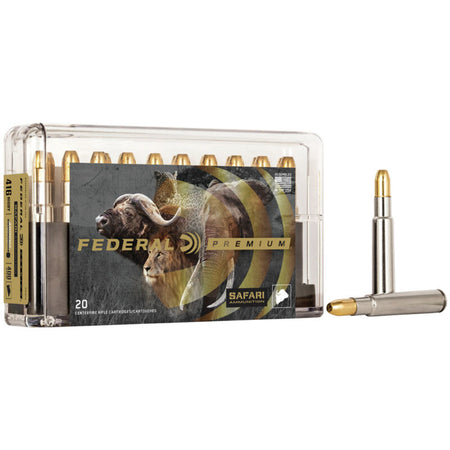 Federal .416 Rigby Cape-Shok Woodleigh Hydro Solid 400 Grain 20/Box