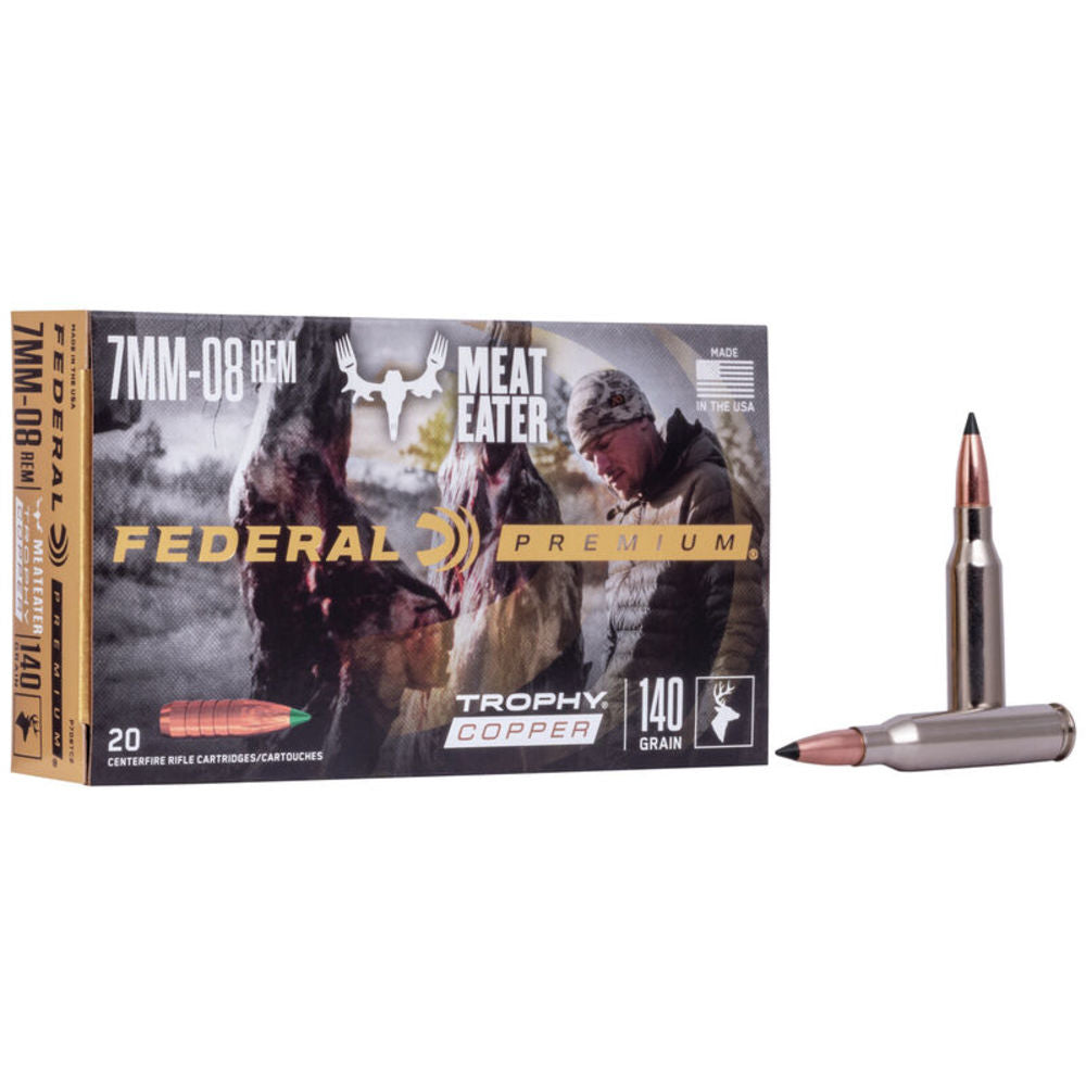 Federal 7mm-08 Remington Vital-Shok Trophy Copper 140 Grain 20/Box