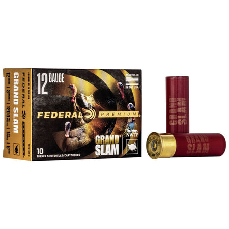 Federal 12 Gauge Premium Grand Slam FliteControl Flex Wad #6 1-3/4 oz 3 in 10/Box
