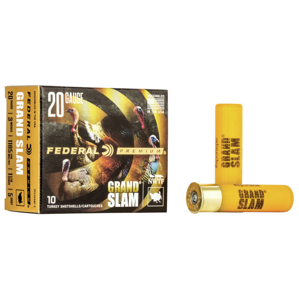 Federal 20 Gauge Premium Grand Slam FliteControl Flex Wad #5 1-5/16 oz 3 in 10/Box