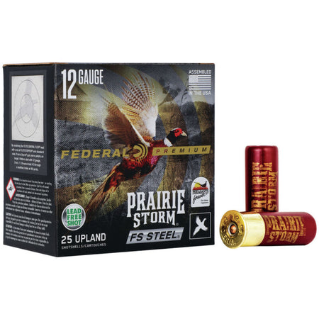 Federal 12 Gauge Premium Prairie Storm FS #3 1-1/8 oz 2.75 in 25/Box