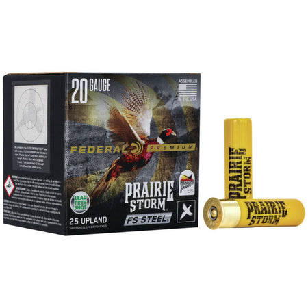 Federal 20 Gauge Premium Prairie Storm FS #3 7/8 oz 3 in 25/Box