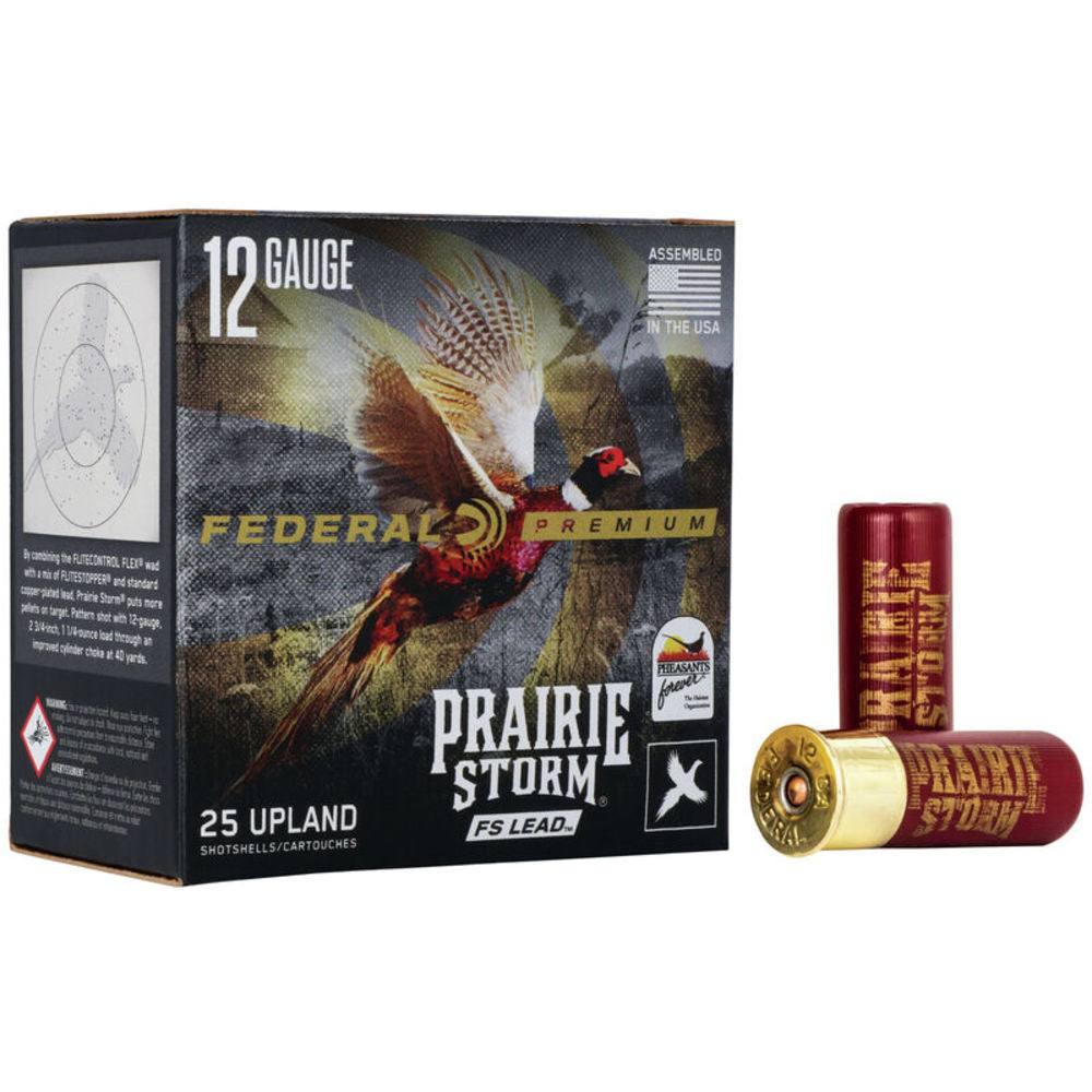 Federal 12 Gauge Premium Prairie Storm FS #6 1-1/4 oz 2.75 in 25/Box [Item 6279]