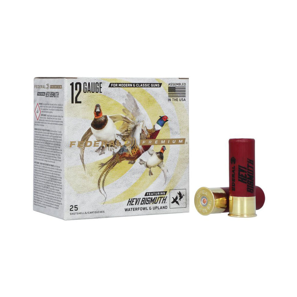 Federal 12 Gauge Premium HEVI-Bismuth #4 1-1/4 oz 2.75 in 25/Box