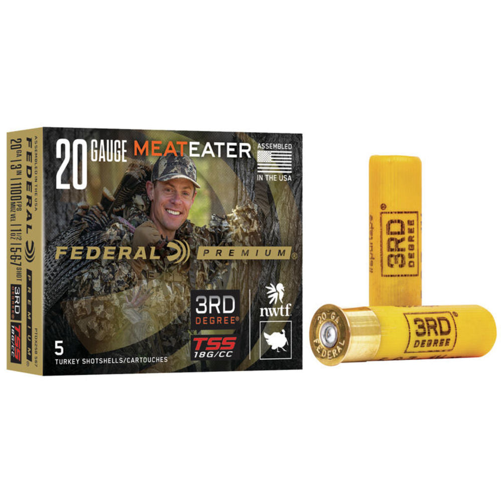 Federal 20 Gauge Premium 3rd Degree FliteControl Flex MULTI-DEFENSE #5 / 6 / 7 1-1/2 oz 3 in 5/Box