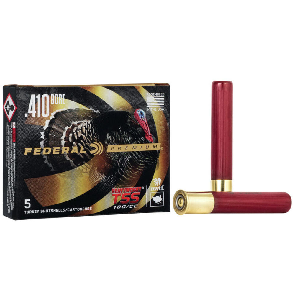 Federal .410 Bore Premium Heavyweight TSS FliteControl Flex Wad Turkey #7 13/16 oz 3 in 5/Box