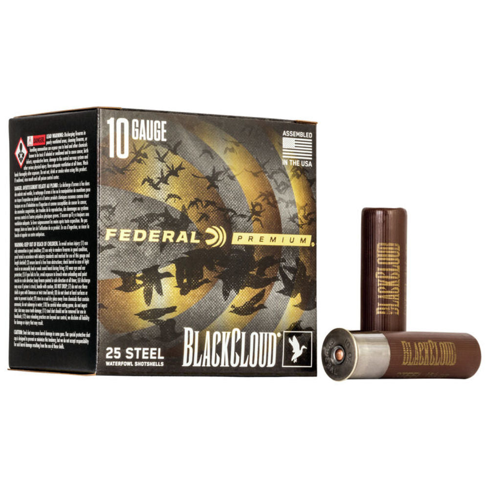 Federal 10 Gauge Premium Black Cloud FS #2 1-5/8 oz 3.5 in 25/Box