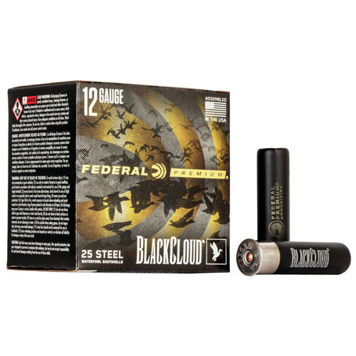 Federal 12 Gauge Premium Black Cloud FS BBB 1-1/2 oz 3.5 in 25/Box [Item 6123]
