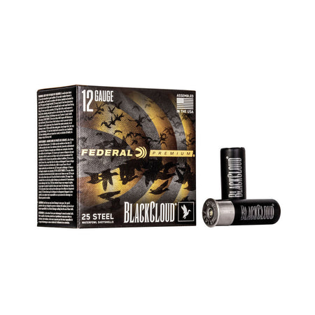 Federal 12 Gauge Premium Black Cloud FS #4 1-1/8 oz 2.75 in 25/Box