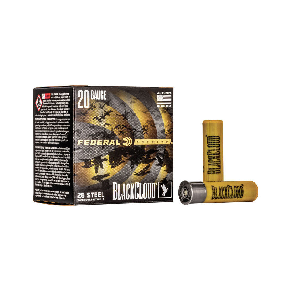 Federal 20 Gauge Premium Black Cloud FS #2 1 oz 3 in 25/Box