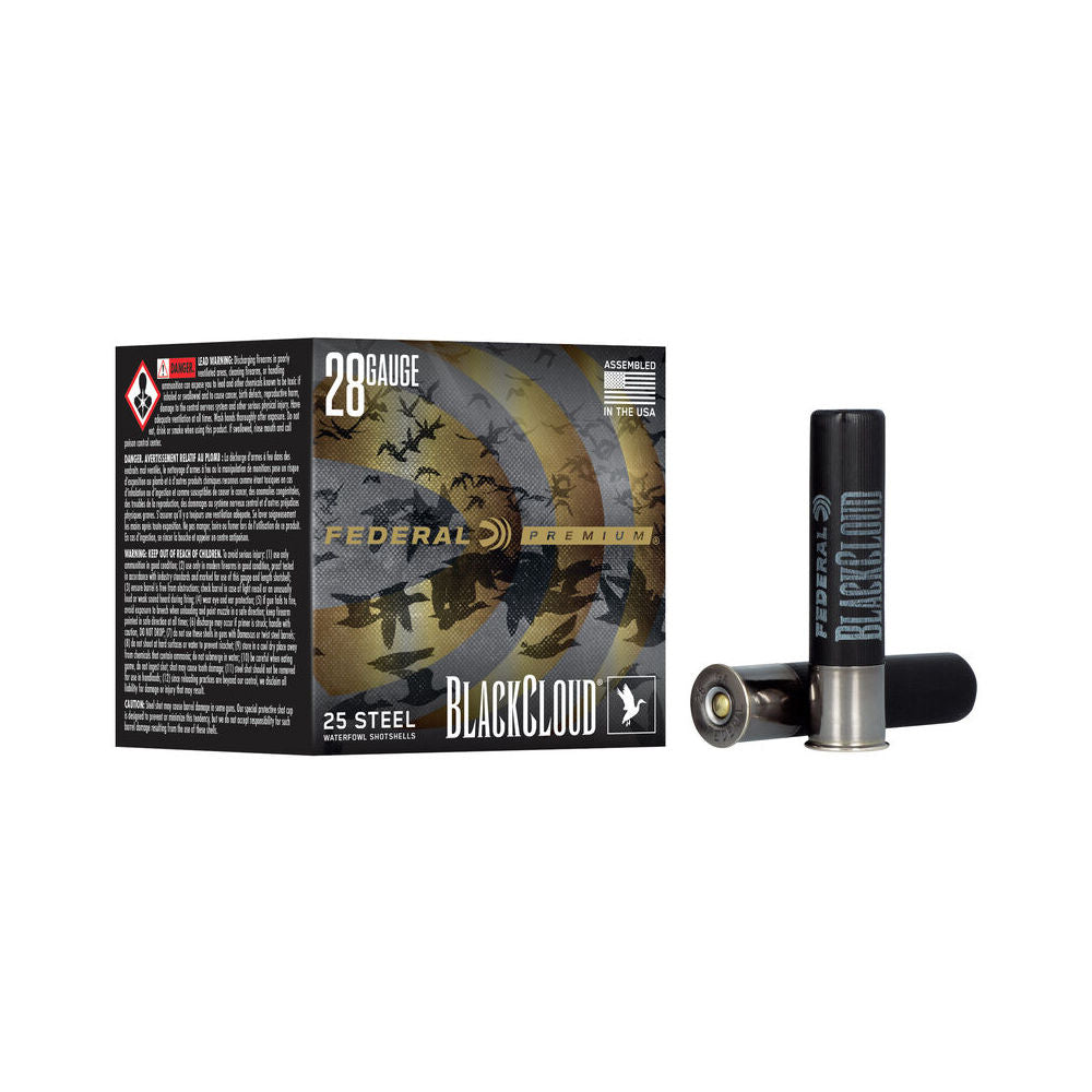 Federal 28 Gauge Premium Black Cloud FS #3 3/4 oz 3 in 10/Box