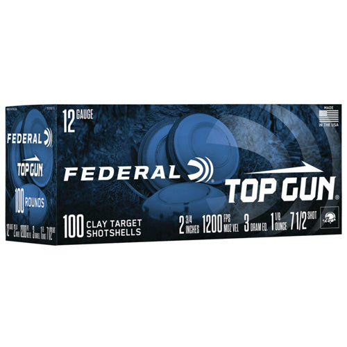 Federal 12 Gauge Top Gun #7.5 1-1/8 oz 2.75 in 100/Box